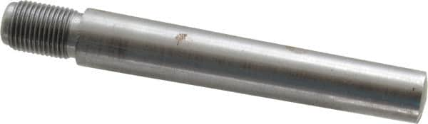 Value Collection - Size 10, 0.704" Large End Diam, Uncoated Steel 5/8-18 Threaded Taper Pin - Grade C-12L14, 4 Pin Length - Caliber Tooling