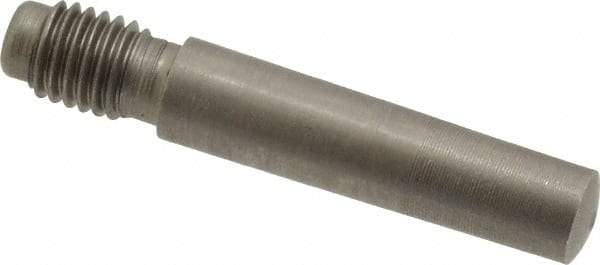 Value Collection - Size 4, 0.248" Large End Diam, Passivated Stainless Steel 1/4-28 Threaded Taper Pin - Grade 303, 18-8, 1 Pin Length - Caliber Tooling