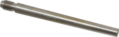 Value Collection - Size 4, 0.248" Large End Diam, Passivated Stainless Steel 1/4-28 Threaded Taper Pin - Grade 303, 18-8, 2-1/2 Pin Length - Caliber Tooling