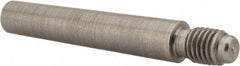 Value Collection - Size 5, 0.287" Large End Diam, Passivated Stainless Steel 1/4-28 Threaded Taper Pin - Grade 303, 18-8, 1-1/2 Pin Length - Caliber Tooling