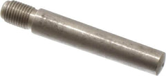 Value Collection - Size 7, 0.407" Large End Diam, Passivated Stainless Steel 3/8-24 Threaded Taper Pin - Grade 303, 18-8, 2-1/2 Pin Length - Caliber Tooling