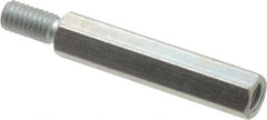 Electro Hardware - #6-32, 0.4679" OAL, 3/16" Across Flats, Steel Male/Female Hex Circuit Board Standoff - Caliber Tooling