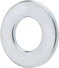 Value Collection - 5/16" Screw, Steel SAE Flat Washer - 11/32" ID x 11/16" OD, 1/16" Thick, Zinc-Plated Finish - Caliber Tooling