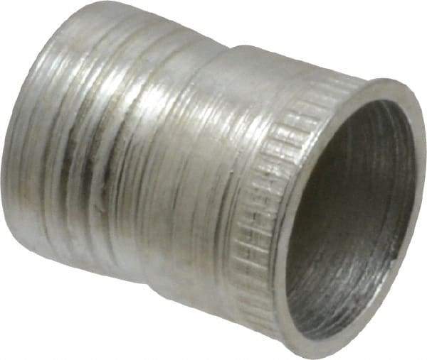 Marson - 5/16-18, 0.615" OAL, Thread-Sert Threaded Insert - 1/2" Hole Diam, 0.537" Head Diam, Steel - Caliber Tooling