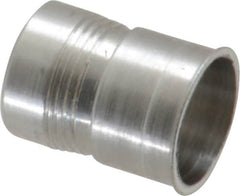 Marson - 1/4-20, 0.51" OAL, Thread-Sert Threaded Insert - 0.391" Hole Diam, 0.408" Head Diam, Aluminum - Caliber Tooling