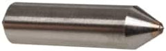 Norton - 3/4 Carat Single Point Diamond Dresser - 7/16" Shank Diam, 60° Included Angle - Caliber Tooling