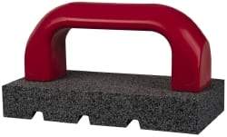 Norton - 20 Grit Silicon Carbide Rectangular Roughing Stone - Very Coarse Grade, 3" Wide x 6" Long x 1" Thick - Caliber Tooling