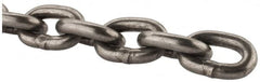 Peerless Chain - 3/8" Welded High Test Chain - 5,400 Lb Capacity, Grade 43, Carbon Steel, Standard Finish - Caliber Tooling