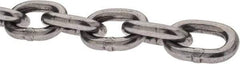 Peerless Chain - 1/4" Welded Proof Coil Chain - 1,300 Lb Capacity, Grade 30, Carbon Steel, Self-Colored Finish - Caliber Tooling