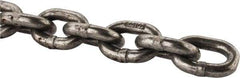 Peerless Chain - 5/16" Welded Proof Coil Chain - 1,900 Lb Capacity, Grade 30, Carbon Steel, Self-Colored Finish - Caliber Tooling