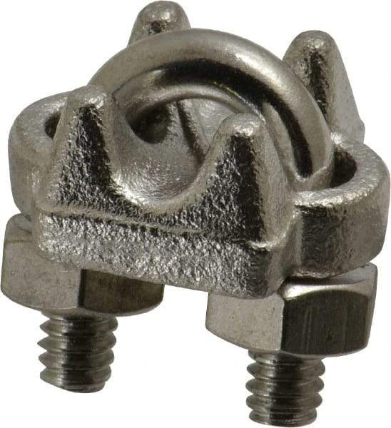 Campbell - 3/16" Wire Rope U-Bolt Clip - 316 Stainless Steel - Caliber Tooling