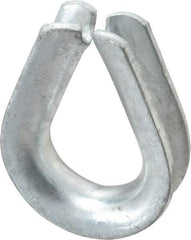 Campbell - 1/2" Wire Rope Thimble Clip - Steel, Heavy-Galvanized - Caliber Tooling