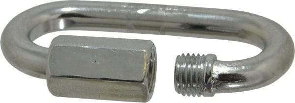 Campbell - Zinc Plated Carbon Steel Quick Link - 5/16" Diameter, 1,760 Lb Load Limit - Caliber Tooling