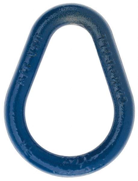 Campbell - Carbon Steel Pear Shape Sling Link - 3/8" Diameter, 1,600 Lb Load Limit - Caliber Tooling