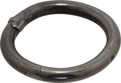 Campbell - 1/4 Inch Wire Size Welding Ring - 1-1/2 Inch Inside Diameter, 450 Lbs. Load Limit, Bright Finish - Caliber Tooling