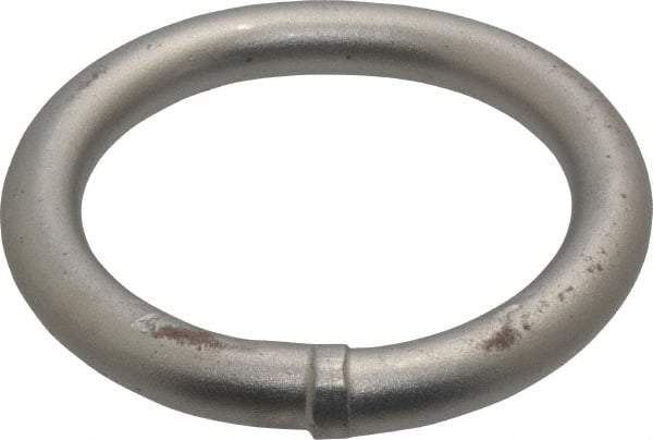 Campbell - 5/8 Inch Wire Size Welding Ring - 4 Inch Inside Diameter, 1,700 Lbs. Load Limit, Bright Finish - Caliber Tooling