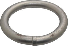 Campbell - 5/8 Inch Wire Size Welding Ring - 4 Inch Inside Diameter, 1,700 Lbs. Load Limit, Bright Finish - Caliber Tooling