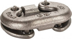 Campbell - Clear Carbon Steel Connecting Link - 1/2" Diameter, 4,750 Lb Load Limit - Caliber Tooling