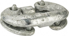 Campbell - Galvanized Carbon Steel Connecting Link - 3/8" Diameter, 2,800 Lb Load Limit - Caliber Tooling