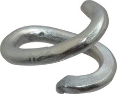 Peerless Chain - Zinc Plated Carbon Steel Open End Link - 3/16" Diameter, 240 Lb Load Limit - Caliber Tooling