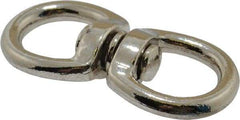 Value Collection - 3-1/4" Long Oval Deluxe Swivel Eye Bolt Snap - Zinc Alloy with 5/16" Snap Opening - Caliber Tooling