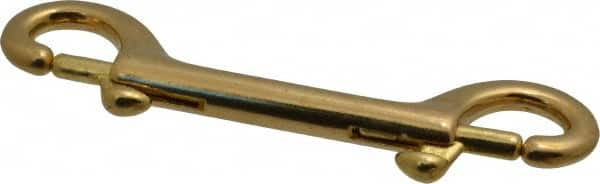 Value Collection - 4-3/4" Long Double End Bolt Snap - Solid Brass with 5/16" Snap Opening - Caliber Tooling