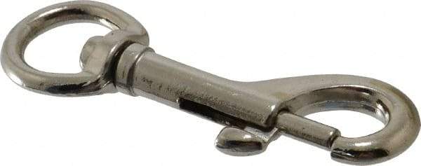 Value Collection - 2-3/8" Long Oval Swivel Eye Bolt Snap - Zinc Alloy with 1/4" Snap Opening - Caliber Tooling