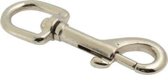 Value Collection - 3-1/8" Long Oval Swivel Eye Bolt Snap - Zinc Alloy with 5/16" Snap Opening - Caliber Tooling