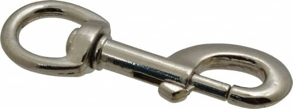 Value Collection - 3-3/8" Long Oval Swivel Eye Bolt Snap - Zinc Alloy with 5/16" Snap Opening - Caliber Tooling