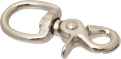 Value Collection - 2-5/8" Long Swivel Eye Trigger Snap - Zinc Alloy with 3/8" Snap Opening - Caliber Tooling