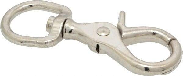 Value Collection - 3-15/16" Long Swivel Eye Trigger Snap - Zinc Alloy with 3/4" Snap Opening - Caliber Tooling