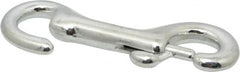 Value Collection - 4-3/16" Long Open Eye Snap - Malleable Iron with 7/16" Snap Opening - Caliber Tooling