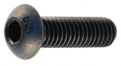 Socket Cap Screw: 1/4-28 x 1, Alloy Steel, Black Oxide Finish Fully Threaded, 5/32 Hex, ANSI B18.3 & BS 2470