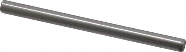 Unbrako - 1/8" Diam x 1-3/4" Pin Length Grade 8 Alloy Steel Oversized Dowel Pin - C 60 (Surface) & C 50-58 Hardness, 1,845 Lb Breaking Strength, 1 Beveled & 1 Rounded End - Caliber Tooling