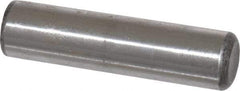 Unbrako - 1/2" Diam x 2" Pin Length Grade 8 Alloy Steel Oversized Dowel Pin - C 60 (Surface) & C 50-58 Hardness, 29,460 Lb Breaking Strength, 1 Beveled & 1 Rounded End - Caliber Tooling