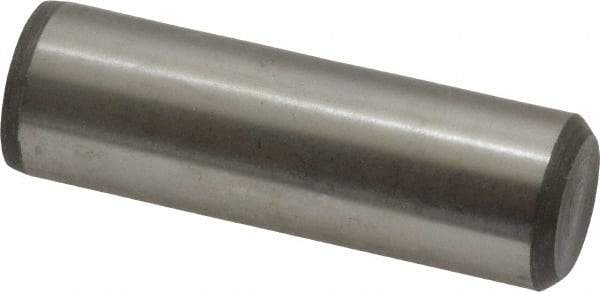 Unbrako - 5/8" Diam x 2" Pin Length Grade 8 Alloy Steel Oversized Dowel Pin - C 60 (Surface) & C 50-58 Hardness, 46,020 Lb Breaking Strength, 1 Beveled & 1 Rounded End - Caliber Tooling