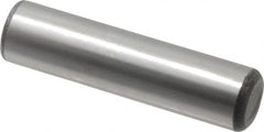 Unbrako - 3/4" Diam x 3" Pin Length Grade 8 Alloy Steel Oversized Dowel Pin - C 60 (Surface) & C 50-58 Hardness, 66,270 Lb Breaking Strength, 1 Beveled & 1 Rounded End - Caliber Tooling