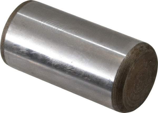 Unbrako - 1" Diam x 2" Pin Length Grade 8 Alloy Steel Oversized Dowel Pin - C 60 (Surface) & C 50-58 Hardness, 117,810 Lb Breaking Strength, 1 Beveled & 1 Rounded End - Caliber Tooling