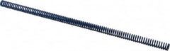 Associated Spring Raymond - 12.5mm Hole Diam, 6.3mm Rod Diam, 12" Free Length, Blue Die Spring - 243.6 N Max Deflection, 116mm Max Deflection, Medium Duty, Chromium Alloy Steel - Caliber Tooling