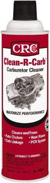 CRC - Engine Additives Type: Carburetor Cleaner Container Size: 20 oz - Caliber Tooling