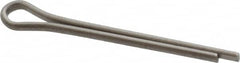 Made in USA - 3/32" Diam x 1" Long Extended Prong Cotter Pin - Grade 18-8, Uncoated, Stainless Steel - Caliber Tooling