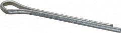 Made in USA - 1/16" Diam x 3/4" Long Extended Prong Cotter Pin - Grade 2, Zinc-Plated, Steel - Caliber Tooling