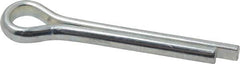 Made in USA - 5/16" Diam x 2" Long Extended Prong Cotter Pin - Grade 2, Zinc-Plated, Steel - Caliber Tooling