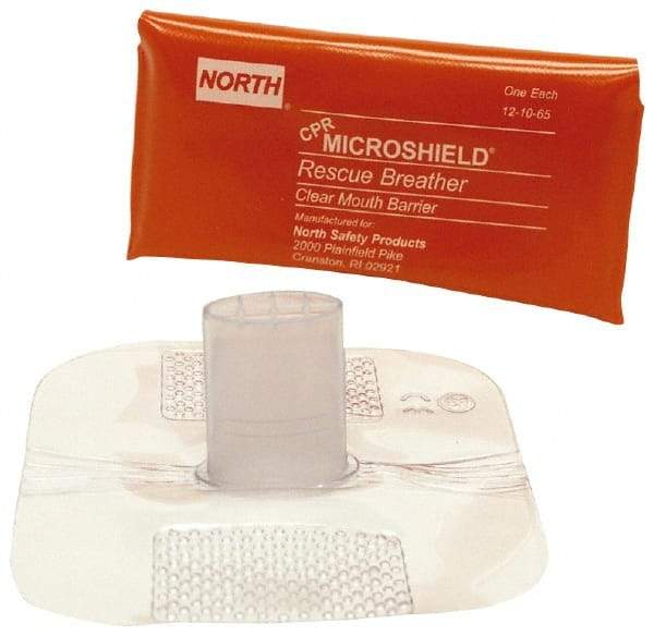 North - Disposable CPR Masks/Breathers Compatible First Aid Kits: North Unitized First Aid Kits Includes: Gloves; Wipes - Caliber Tooling