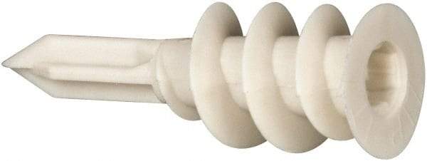 Powers Fasteners - 9/16" Diam, 1-11/16" Long, 3/8 to 1" Thick, Self Drilling Drywall & Hollow Wall Anchor - Nylon, Use in Wallboard - Caliber Tooling