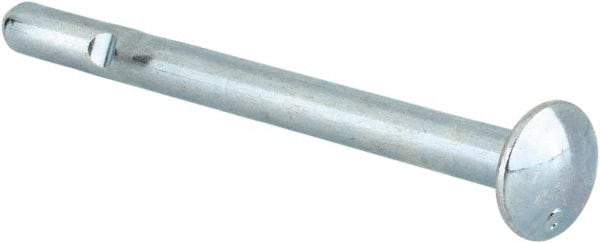 Powers Fasteners - 3/16" Diam, 3/16" Drill, 2-1/2" OAL, 1-1/4" Min Embedment Split-Drive Concrete Anchor - Grade 8.2 Steel, Zinc-Plated Finish, Mushroom Head - Caliber Tooling