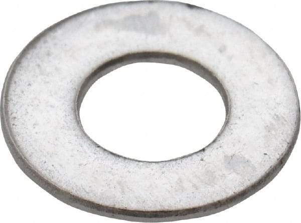 Value Collection - M3 Screw, Grade 18-8 Stainless Steel Standard Flat Washer - 3.2mm ID x 7mm OD, 0.5mm Thick - Caliber Tooling