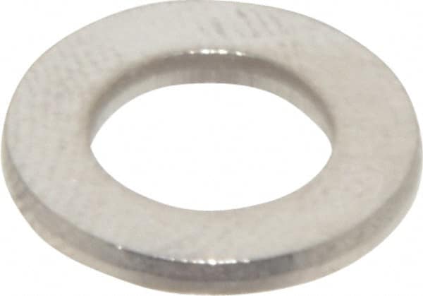 Value Collection - M6 Screw, Grade 18-8 Stainless Steel Standard Flat Washer - 6.4mm ID x 12mm OD, 1.6mm Thick - Caliber Tooling