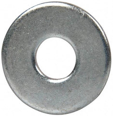 Value Collection - M6 Screw, Steel Fender Flat Washer - 6.4mm ID x 18mm OD, 1.6mm Thick, Zinc-Plated Finish - Caliber Tooling