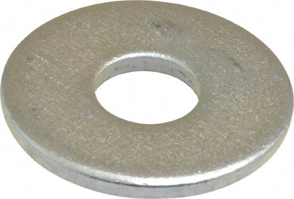 Value Collection - M10 Screw, Steel Fender Flat Washer - 10.5mm ID x 30mm OD, 2.5mm Thick, Zinc-Plated Finish - Caliber Tooling